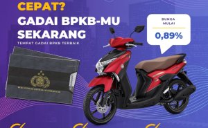 Kredit Jaminan Bpkb Motor Yamaha Gear 125 Dapat Dana Berapa? Seperti Ini Simulasinya